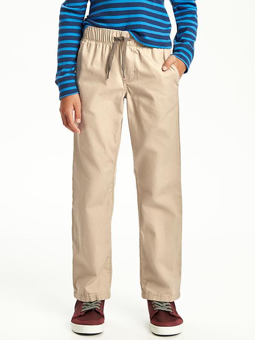 View large product image 1 of 1. Straight-Fit Pull-On Pants For Boys