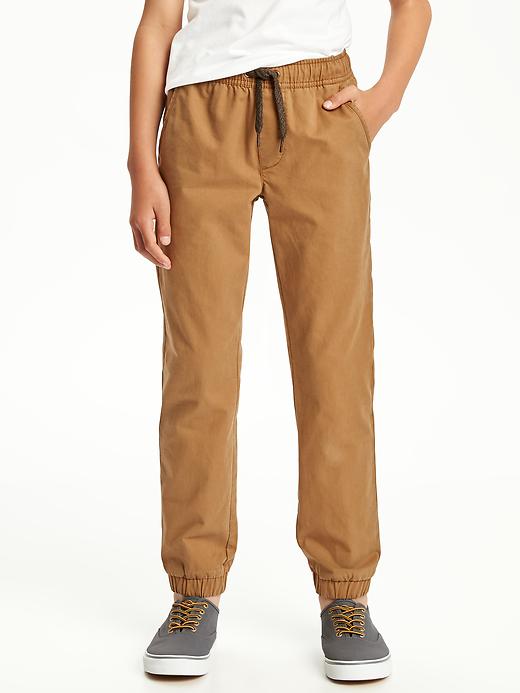 View large product image 1 of 1. Flat Front Joggers For Boys