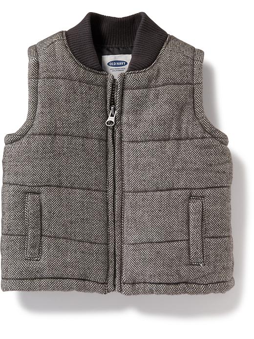 View large product image 1 of 1. Zip-Front Vest for Baby
