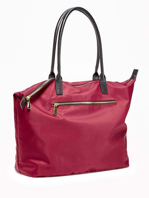 View large product image 1 of 2. Nylon Tote for Women