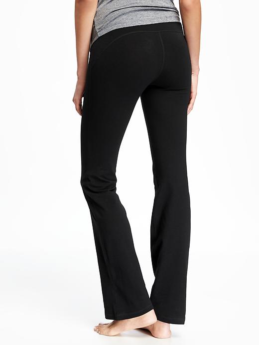View large product image 2 of 3. Maternity Full-Panel Boot-Cut Yoga Pants