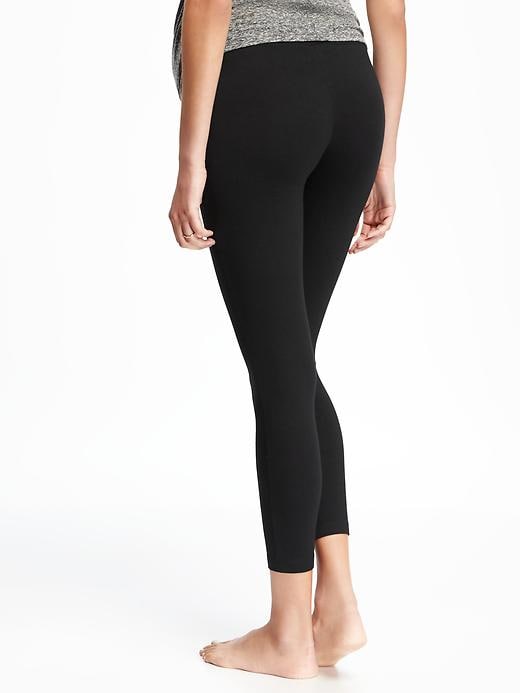 View large product image 2 of 3. Maternity Low-Rise Leggings