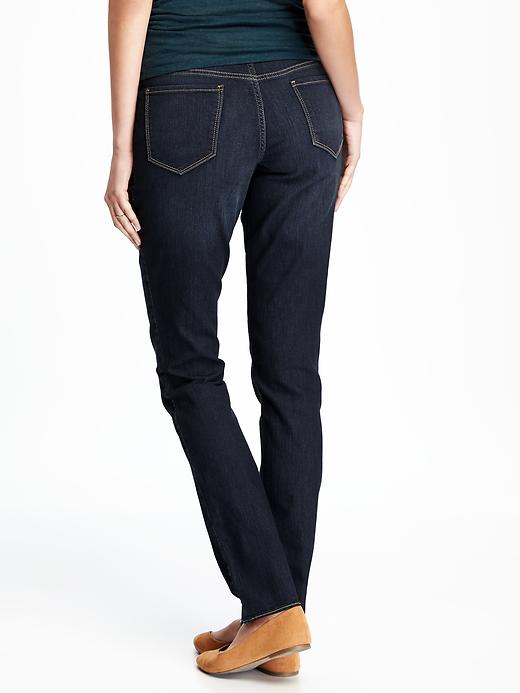 View large product image 2 of 3. Maternity Full-Panel Skinny Jeans
