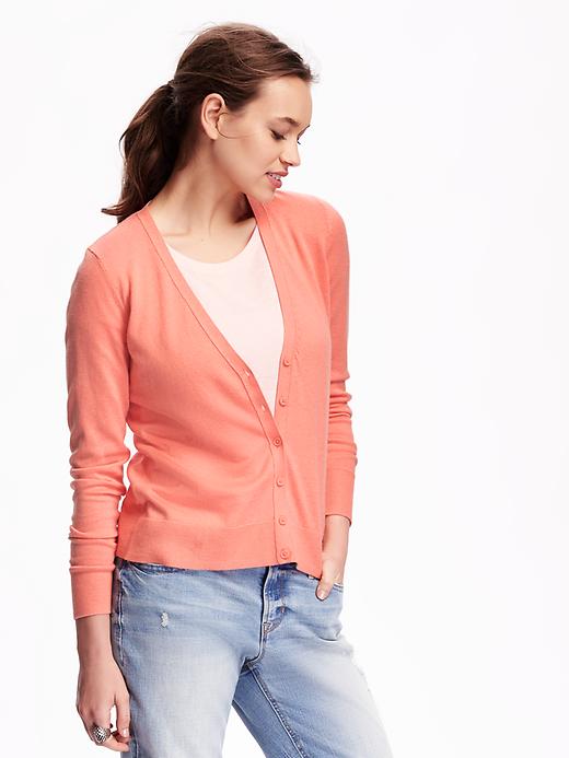 View large product image 1 of 1. V-Neck Cardi for Women