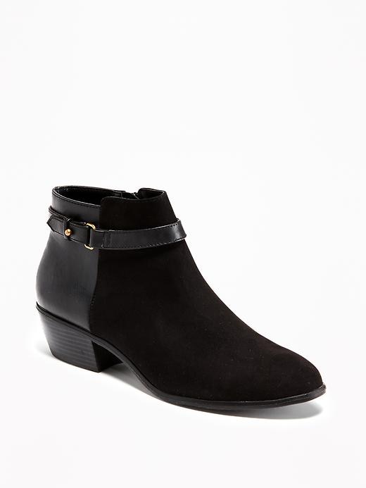 View large product image 1 of 3. Ankle Strap Boots for Women