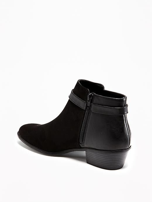 View large product image 2 of 3. Ankle Strap Boots for Women