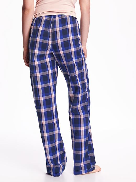 View large product image 2 of 2. Printed Poplin Sleep Pant for Women
