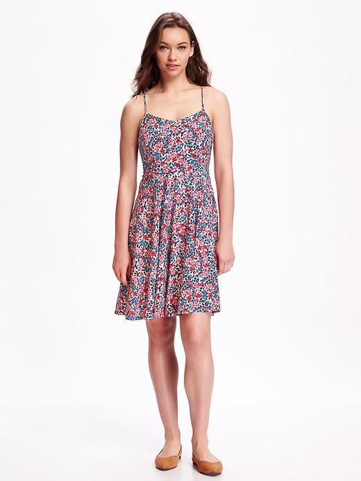 View large product image 1 of 1. Floral Cami Dress for Women