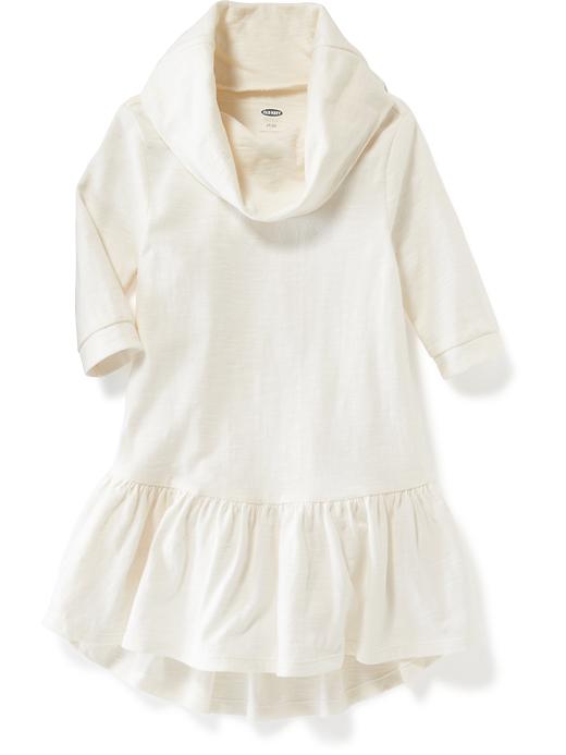 View large product image 1 of 1. Cowl-Neck Shift Dress for Toddler