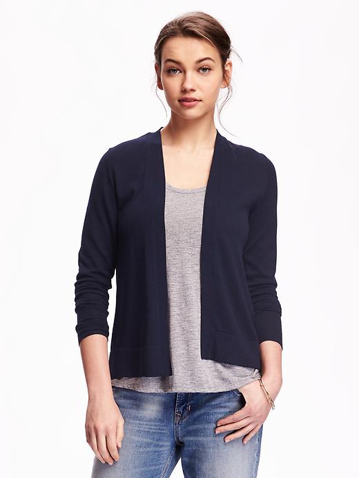 Image number 1 showing, Open-Front Cardi for Women