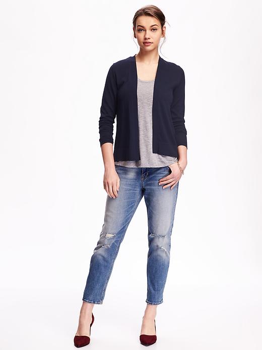 Image number 3 showing, Open-Front Cardi for Women