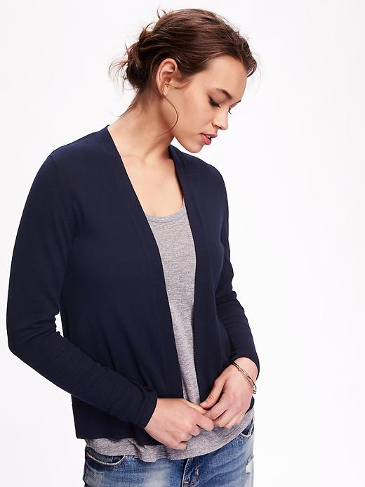 Image number 4 showing, Open-Front Cardi for Women
