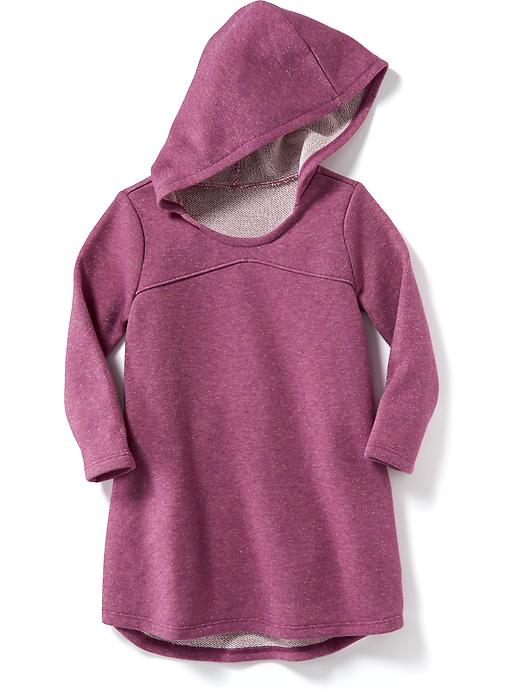 View large product image 1 of 1. Hooded Sparkle Swing Dress for Toddler