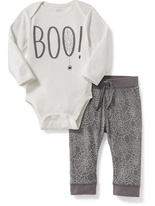 View large product image 1 of 1. Halloween Graphic 2-Piece Set for Baby