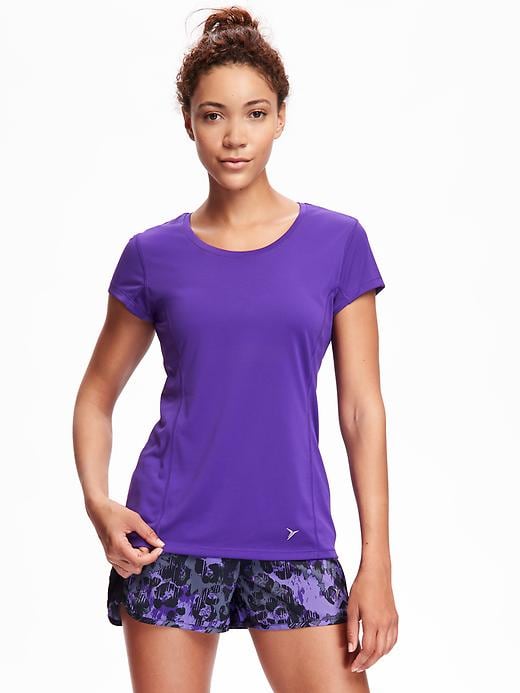 Image number 1 showing, Semi-Fitted Go-Dry Cool Running Tee for Women