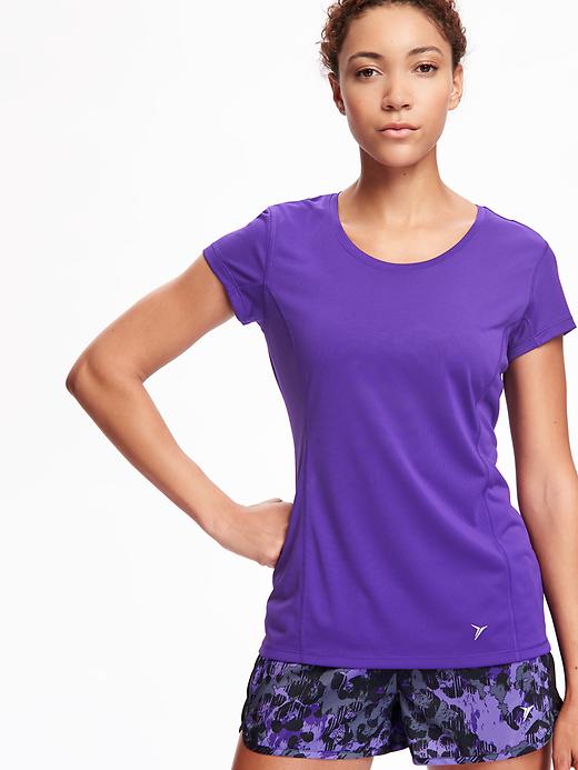 Image number 4 showing, Semi-Fitted Go-Dry Cool Running Tee for Women
