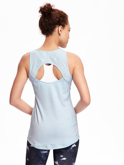 View large product image 1 of 1. Go-Dry Keyhole-Back Tank for Women