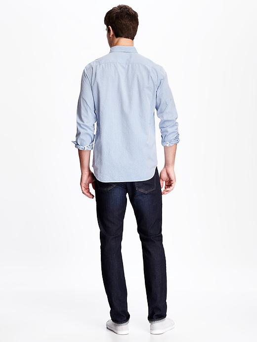 Image number 2 showing, Regular-Fit Dobby-Patterned Shirt For Men