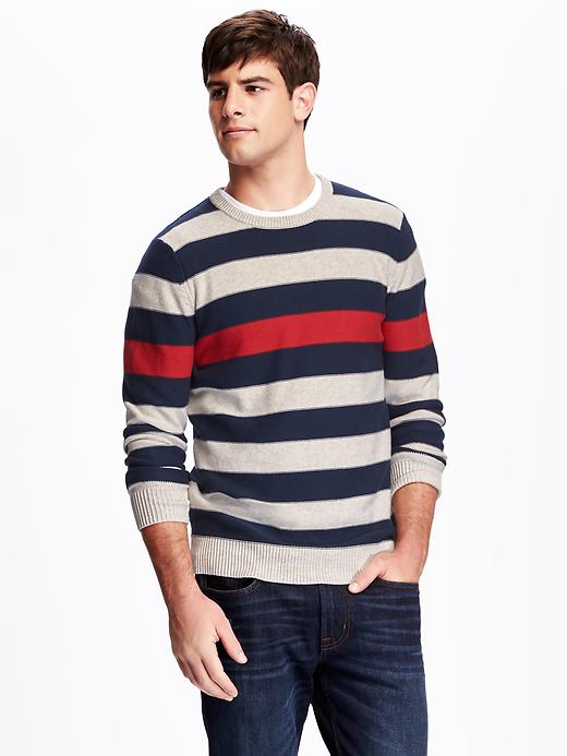 Image number 1 showing, Rugby-Stripe Sweater for Men
