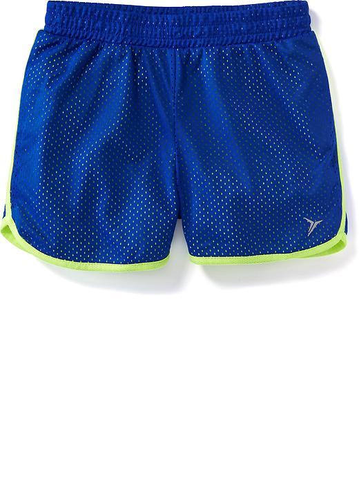 View large product image 1 of 1. Relaxed Mesh Shorts for Girls