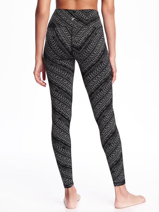Image number 2 showing, Go-Dry Mid-Rise Printed Yoga Legging for Women