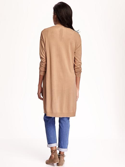 Image number 2 showing, Long Open-Front Cardi for Women