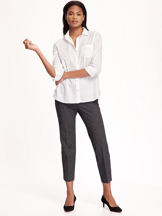 Image number 3 showing, Classic White Shirt for Women