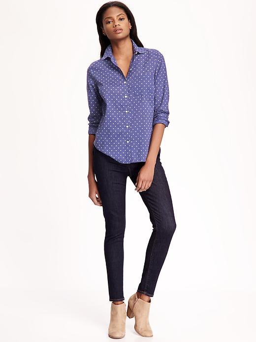 Image number 3 showing, Classic Oxford Shirt for Women