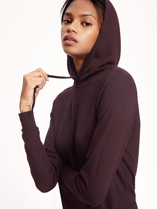 Image number 4 showing, Relaxed Pullover Hoodie for Women