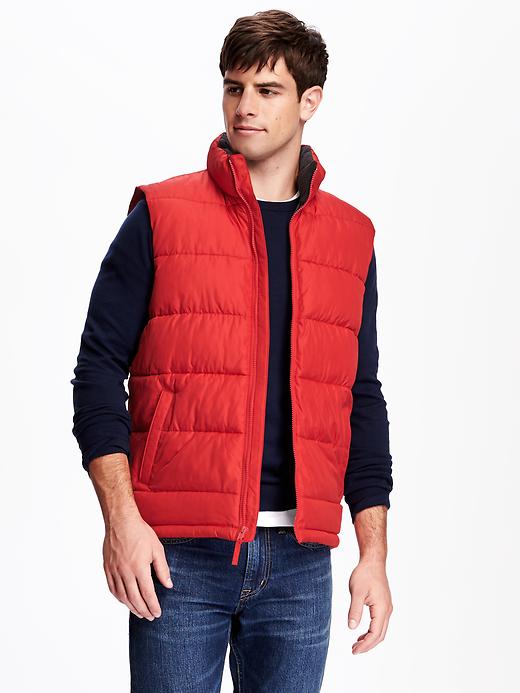 View large product image 1 of 1. Frost-Free Quilted Vest for Men