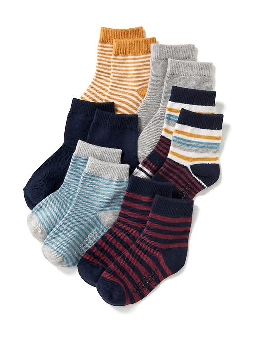 View large product image 1 of 1. Crew Socks 6-Pack for Toddler & Baby