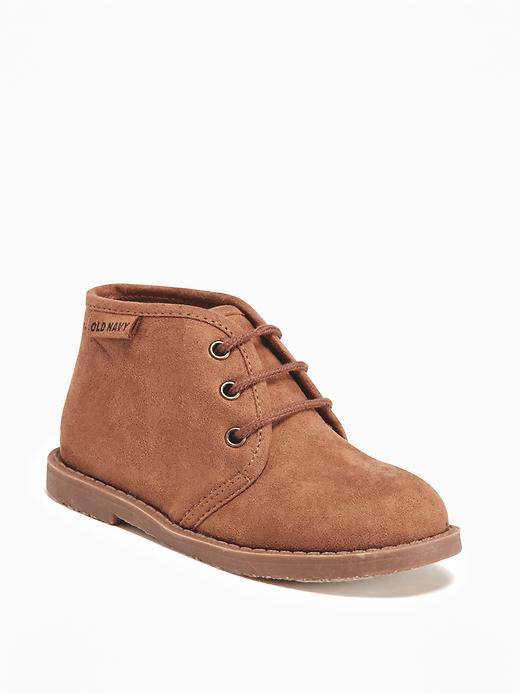 View large product image 1 of 4. Sueded Desert Boots For Toddler