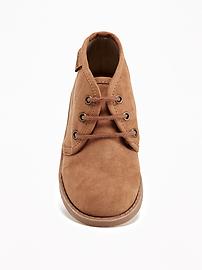 View large product image 3 of 4. Sueded Desert Boots For Toddler