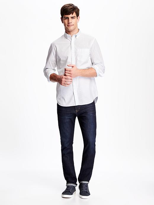 Image number 3 showing, Regular-Fit Soft-Washed Classic Shirt For Men