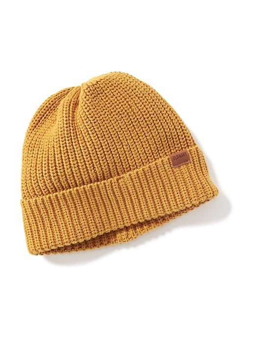 View large product image 1 of 1. Cuffed Sweater-Knit Beanie For Toddler