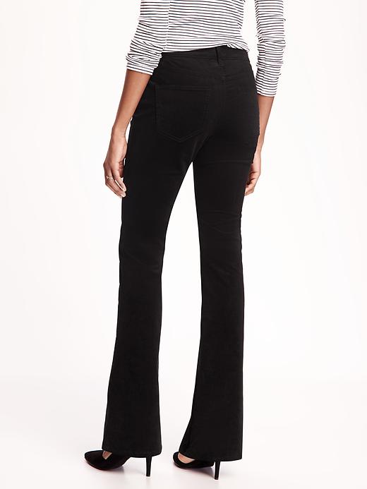 View large product image 2 of 2. Mid-Rise Rockstar Cord Bootcut Jeans for Women