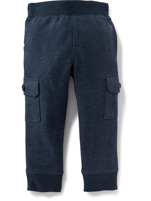 View large product image 2 of 2. Fleece Cargo-Pocket Joggers for Toddler