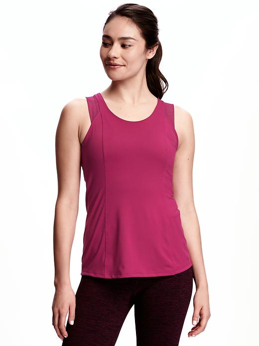 View large product image 1 of 1. Go-Dry Performance Tank for Women
