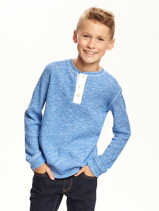 View large product image 1 of 2. Thermal Henley For Boys