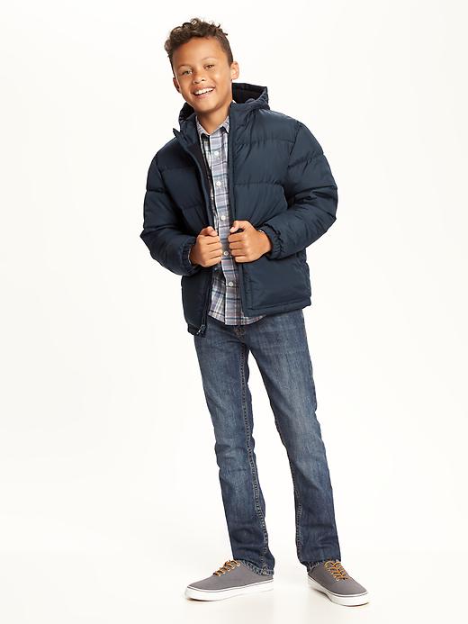 View large product image 2 of 2. Frost-Free Quilted Jacket For Boys