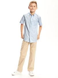 View large product image 3 of 4. Uniform Oxford Shirt for Boys