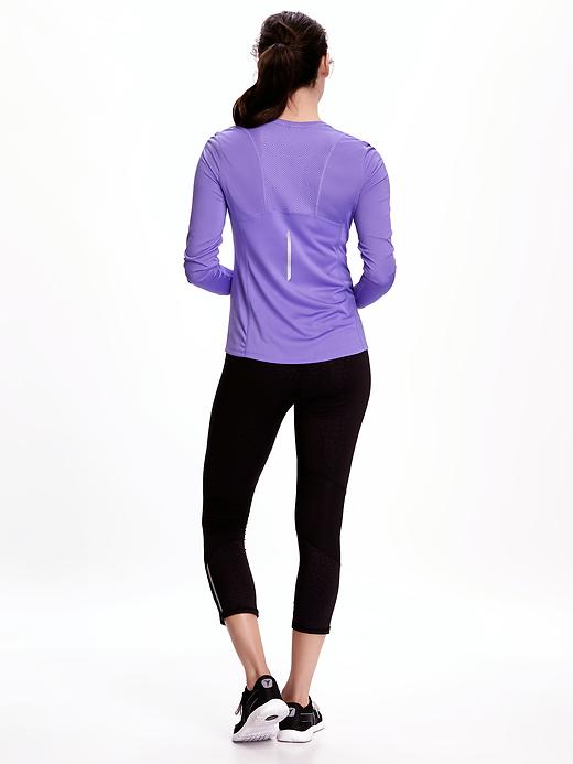 Image number 2 showing, Mesh Running Tee for Women