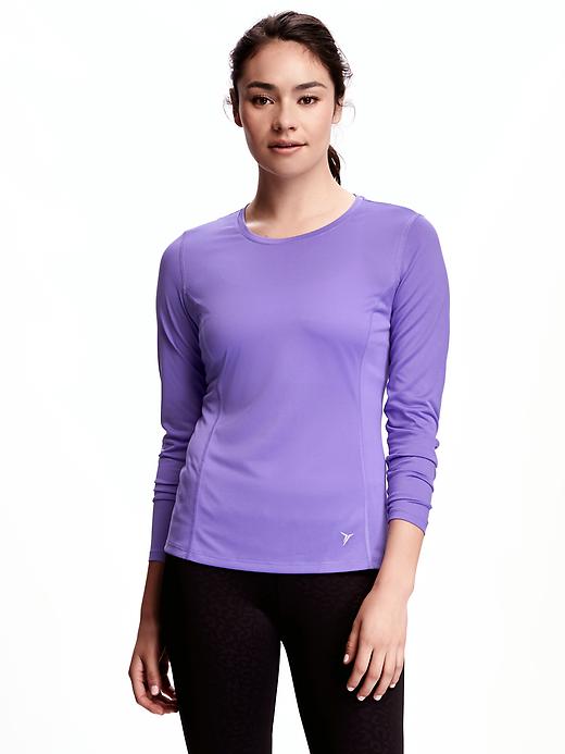 Image number 1 showing, Mesh Running Tee for Women