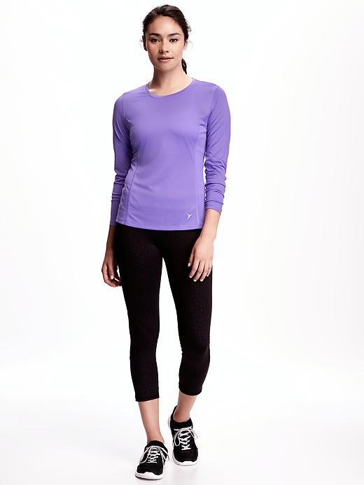 Image number 3 showing, Mesh Running Tee for Women