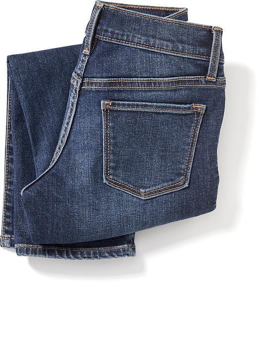 View large product image 2 of 2. Straight Crop Jeans for Girls