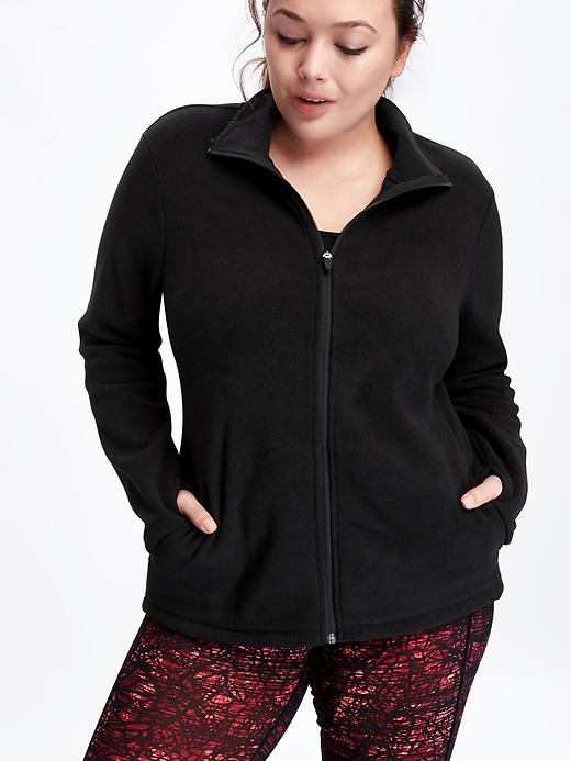 Image number 4 showing, Go-Warm Performance Fleece Plus-Size Jacket