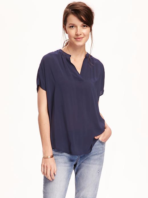 View large product image 1 of 1. Cocoon Blouse for Women