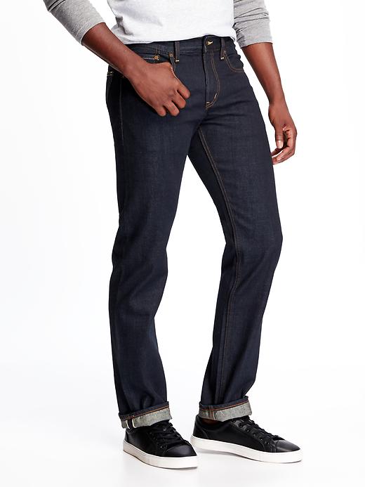 View large product image 1 of 2. Slim Selvedge Jeans for Men