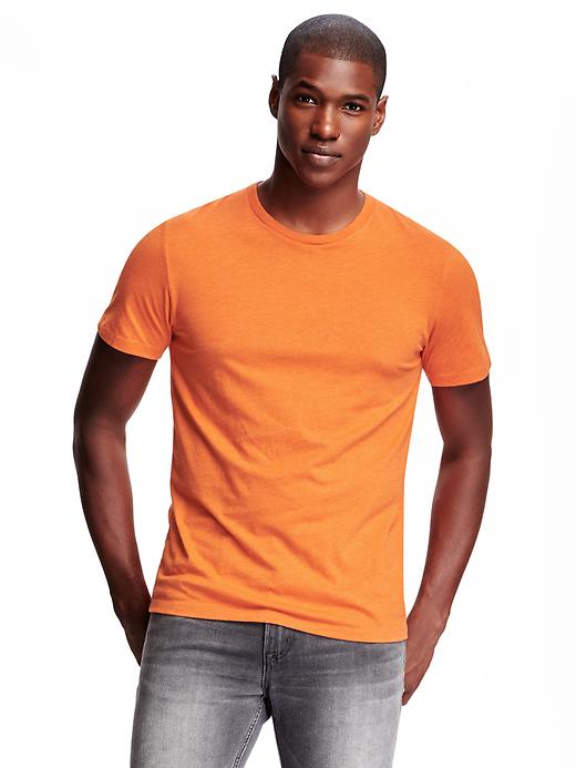 View large product image 1 of 1. Soft-Washed Crew-Neck T-Shirt for Men