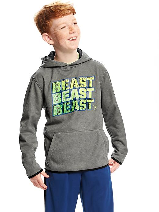 View large product image 1 of 3. Go-Dry Relaxed Graphic Hoodie For Boys